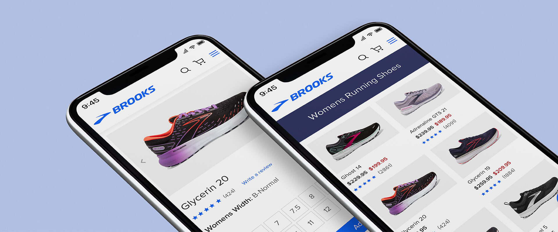 Website Design, eCommerce Website Design Example