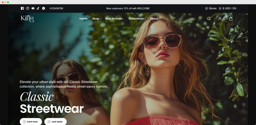 King Theme -Top Shopify Themes