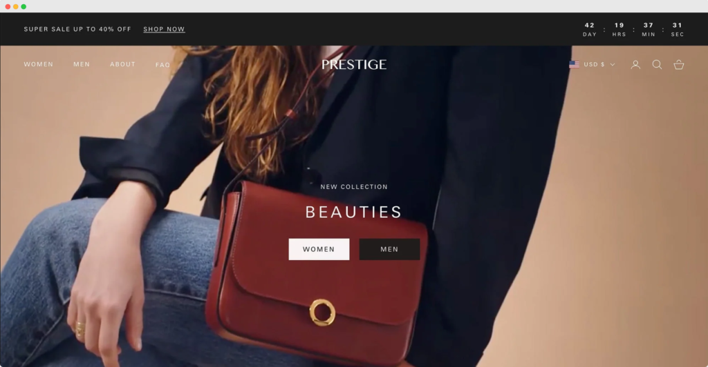 Prestige Theme - Top Shopify Themes