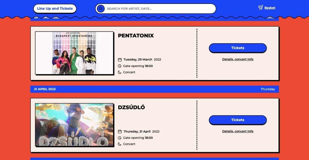 Brutalism Example - web design trends 2025