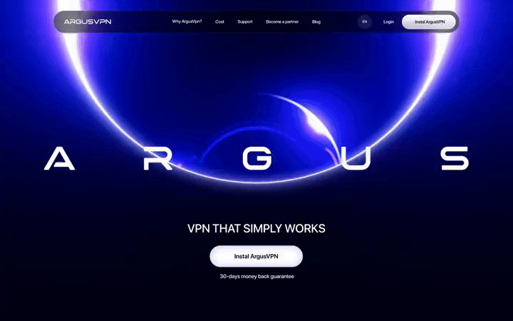 Example of lightining Dark Websites Trend 2025