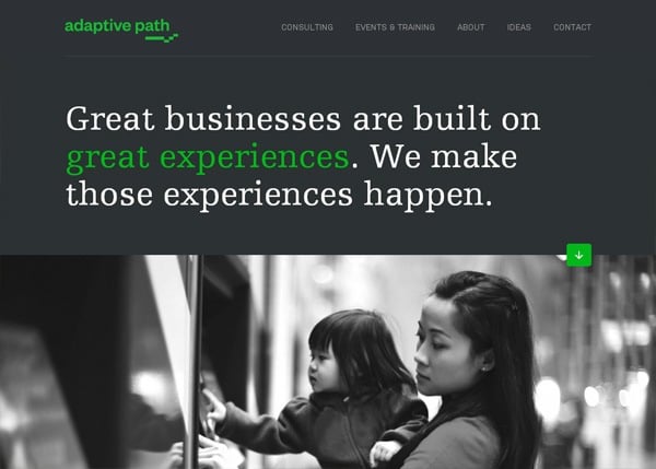 big_typography website design trends 2025