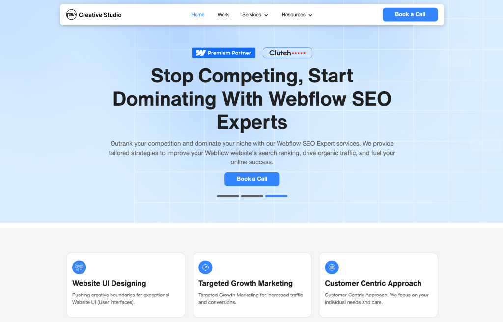 Rise Creative Studio -Top Global Web Design Services for Startup CRO in 2026